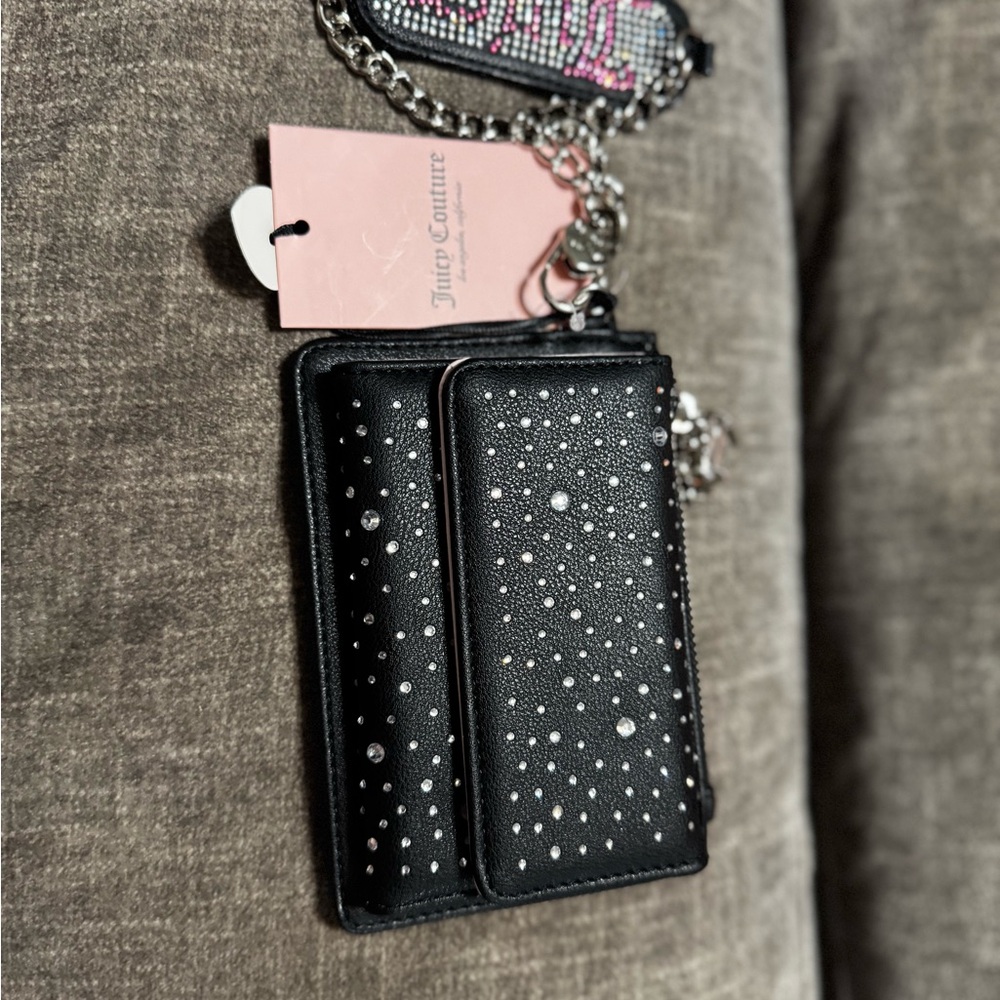 Juicy Couture Pink and‎ White Wallet